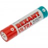 Батарейка алкалиновая REXANT УЛЬТРА AAA/LR03 1,5V мизинчик (2 шт./блистер) 30-1010