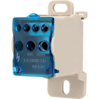 Блок распределительный REXANT РБД-80А на DIN-рейку Блок распределительный REXANT РБД-80А на DIN-рейку