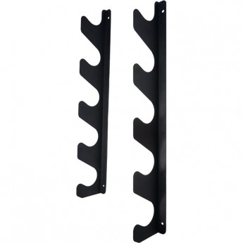 Держатель REXANT для хранения садового инвентаря настенный, черный Держатель REXANT для хранения садового инвентаря настенный, черный