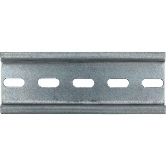 DIN-рейка REXANT 11см перфорированная оцинкованная 12-8011