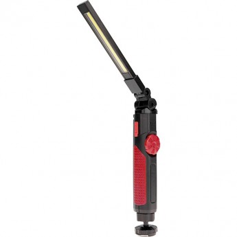 Фонарь автомобильный REXANT с регулировкой яркости, поворотным магнитом, индикатором зарядки и встроенным аккумулятором, USB кабель в комплекте