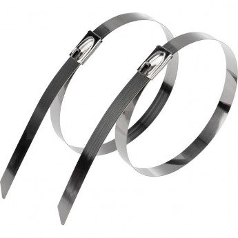 Хомут-стяжка REXANT стальная 400x4.6 мм, 50 шт. Хомут-стяжка REXANT стальная 400x4.6 мм, 50 шт.