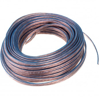 Кабель акустический REXANT BLUELINE 2х0.75 мм² прозрачный 20 м Кабель акустический REXANT BLUELINE 2х0.75 мм² прозрачный 20 м