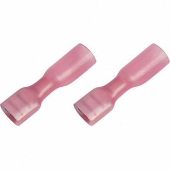 Клемма плоская REXANT РПИ-М-Т 1.5-(6.3) 0.5-1.5 мм² изолированная термоусаживаемая красный