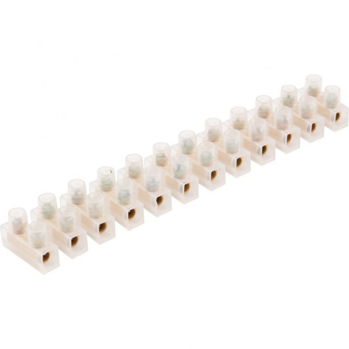 Клеммная колодка REXANT KВ-14 винтовая белый 07-5014