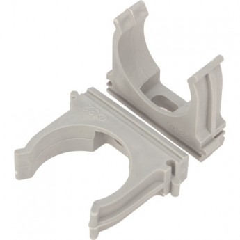 Крепеж-клипса REXANT для трубы ø 32 мм серая (10 шт./уп.)