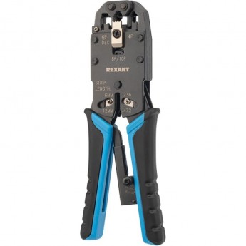 Кримпер REXANT HT-200R ТАЙВАНЬ для обжима 10P10C, 8P8C, 6P6C, 4P4C Кримпер REXANT HT-200R ТАЙВАНЬ для обжима 10P10C, 8P8C, 6P6C, 4P4C