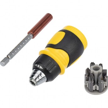 Набор REXANT 8 предметов с реверсивной отверткой Набор REXANT 8 предметов с реверсивной отверткой