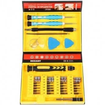 Набор REXANT ПРОФИ для точных работ 38 шт.