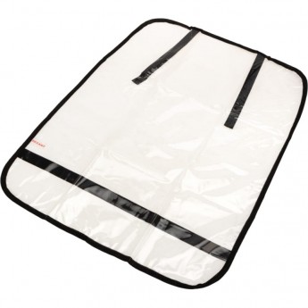 Накидка защитная REXANT на спинку переднего сиденья (60х50 см) ПВХ, прозрачная Накидка защитная REXANT на спинку переднего сиденья (60х50 см) ПВХ, прозрачная