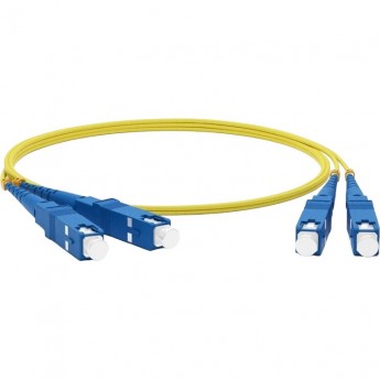 Патч-корд оптический REXANT соединительный (SM), 9/125 (OS2), SC/UPC-SC/UPC, (Duplex), LSZH, 5м