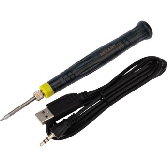 Паяльник мини REXANT 5 В/8 Вт питание через USB Паяльник мини REXANT 5 В/8 Вт питание через USB