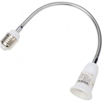 Переходник REXANT Е27-Е27 гибкий 300 мм Переходник REXANT Е27-Е27 гибкий 300 мм