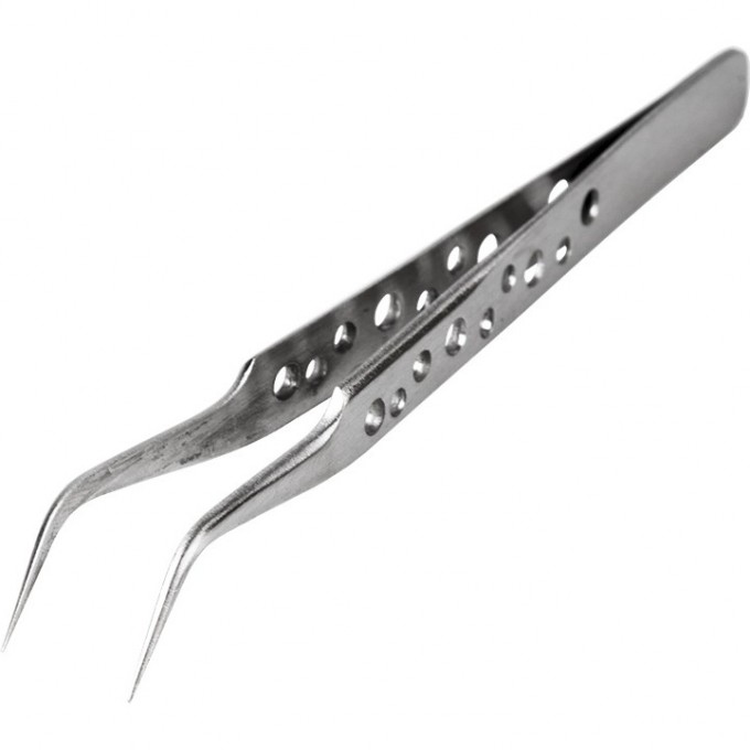 Пинцет REXANT AIRY изогнутый узкий 120 мм 12-0385