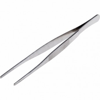Пинцет REXANT прямой рифленый 200 мм