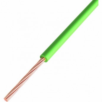 Провод ПГВА REXANT 1х0.50 мм² Cu зеленый 500 м