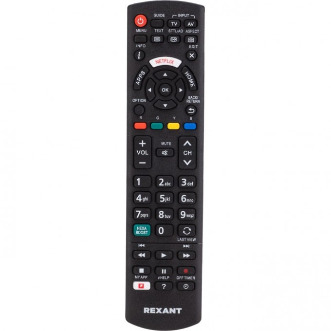 Пульт универсальный REXANT для телевизора Panasonic 38-0008