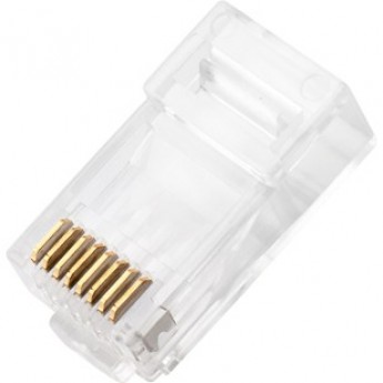 Разъем сетевой LAN REXANT на кабель штекер 8Р8С (Rj-45) под обжим, 10шт.
