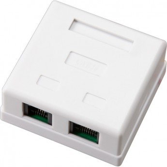 Розетка комбинированная REXANT внешняя RJ-45 + RJ-11 неэкранированная Розетка комбинированная REXANT внешняя RJ-45 + RJ-11 неэкранированная