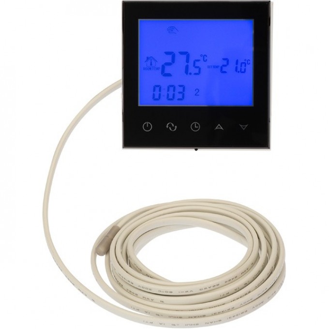 Терморегулятор REXANT R100B с автоматическим программированием и сенсорными кнопками 51-0589