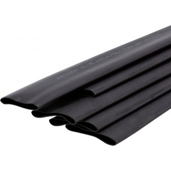 Термоусаживаемая трубка REXANT 25.4/12.7 мм двухстенная клеевая черная, 5 шт/уп Термоусаживаемая трубка REXANT 25.4/12.7 мм двухстенная клеевая черная, 5 шт/уп