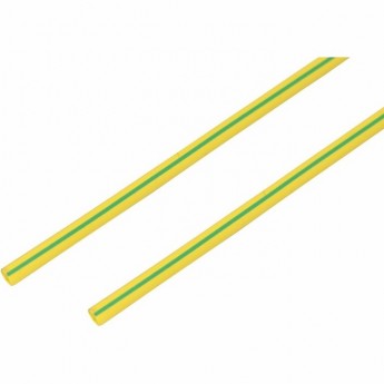 Термоусаживаемая трубка REXANT 6.0/3.0 мм желто-зеленая, 50 шт. Термоусаживаемая трубка REXANT 6.0/3.0 мм желто-зеленая, 50 шт.