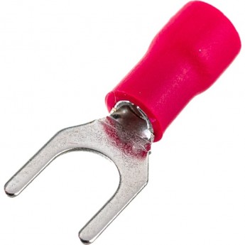 Вилочный наконечник REXANT изолированный (5.3мм) 0.5-1.5мм² красный Вилочный наконечник REXANT изолированный (5.3мм) 0.5-1.5мм² красный