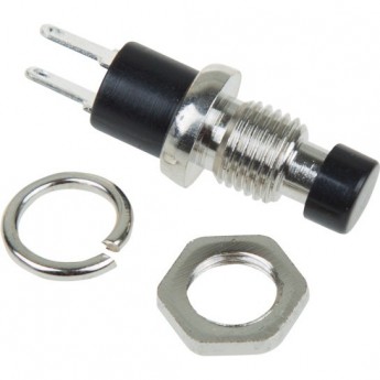 Выключатель-кнопка REXANT MICRO металл 220V 2А (2с) OFF-(ON) Ø7.2 черная (RWD-301, PBS-10B) Выключатель-кнопка REXANT MICRO металл 220V 2А (2с) OFF-(ON) Ø7.2 черная (RWD-301, PBS-10B)