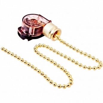 Выключатель REXANT для настенного светильника золотой Выключатель REXANT для настенного светильника золотой